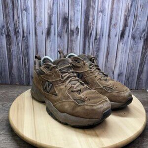 New Balance 608 Men's Size 8 4E Wide Cross Training Shoes Brown Suede MX608ODB